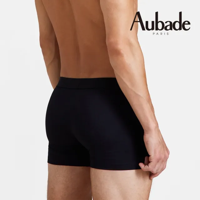 【Aubade】長版頂級莫代爾棉 彈性四角男褲 平口褲(示愛-2213)