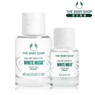 【THE BODY SHOP 美體小舖】迷人女神麝香香水組(白麝香EDT60ML+30ML)