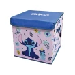 【收納王妃】Disney 迪士尼 方形摺疊收納箱 收納盒 收納櫃 維尼 奇奇蒂蒂 史迪奇 玩具總動員(32x32x32cm)
