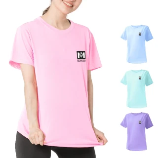 【MI MI LEO】台灣製男女款 吸排短T-Shirt_M003-2件組(多色任選)