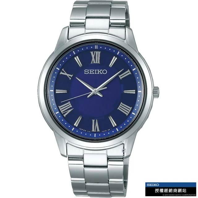 SEIKO 精工 SPIRIT簡單美學太陽能腕錶指針錶 手錶 禮物(V131-0AG0B/SBPL009J)