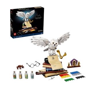 【LEGO 樂高】積木 哈利波特系列 Hogwarts Icons Collectors Edition 霍格華茲 嘿美 76391(代理版)