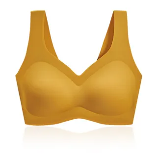 【Amhome】網美無痕乳膠無鋼圈聚攏收副乳防下垂睡眠內衣#113263現貨+預購(5色)