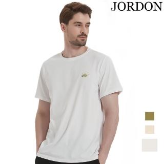 【JORDON 橋登】臺灣百嶽 玉山 吸濕快乾休閒圓領短T恤(速乾/透氣/彈性/親膚/男上衣)