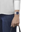 【TISSOT 天梭】官方授權 PRX系列 70年代復刻石英女錶-藍/35mm 母親節禮物 送行動電源(T1372101104100)
