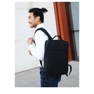 【H.S】雙11 極簡電腦背包黑色 17.3吋(SH0068BK)