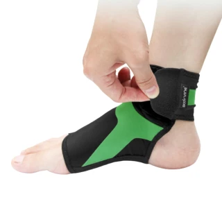 【BodyVine 巴迪蔓】超薄貼紮護踝-1只(護踝 護具 踝關節 足踝 踝部防護 CT-12520)