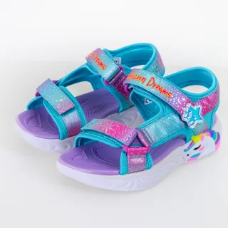 【SKECHERS】女童鞋系列  涼鞋 拖鞋 UNICORN DREAMS SANDAL(302682LPRMT)
