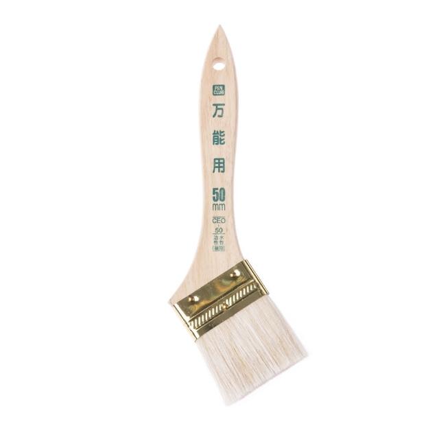 【特力屋】日本Asahipen 萬用羊毛化纖刷50mm山羊毛+化纖絲混合、吸漆佳、粉刷均勻
