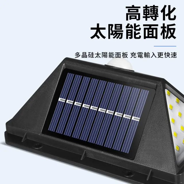 【YUNMI】太陽能人體感應壁燈 100LED戶外庭院燈 道路燈 人行道燈 夜燈(IP65防水)
