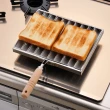【日本kan神田】日本製不鏽鋼單柄烤肉/燒烤盤(瓦斯爐專用)