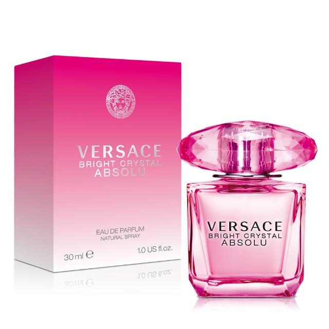 【VERSACE 凡賽斯】絕對‧香戀水晶女性淡香精30ml(專櫃公司貨)