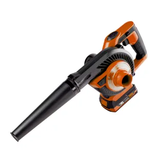 【ETQ USA】20V鋰電鼓風機-4.0套裝組(可吹可吸/吹葉吹風/露營生火)