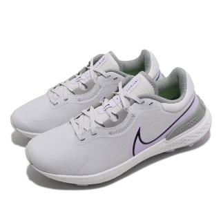 【NIKE GOLF】高爾夫球鞋 Infinity Pro 2 Wide 寬楦 男鞋 灰 紫 緩震 高球 運動鞋(DM8449-005)