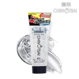 【CHIN TSAI 橙採】強力造型髮膠200g(乾髮、濕髮可用)