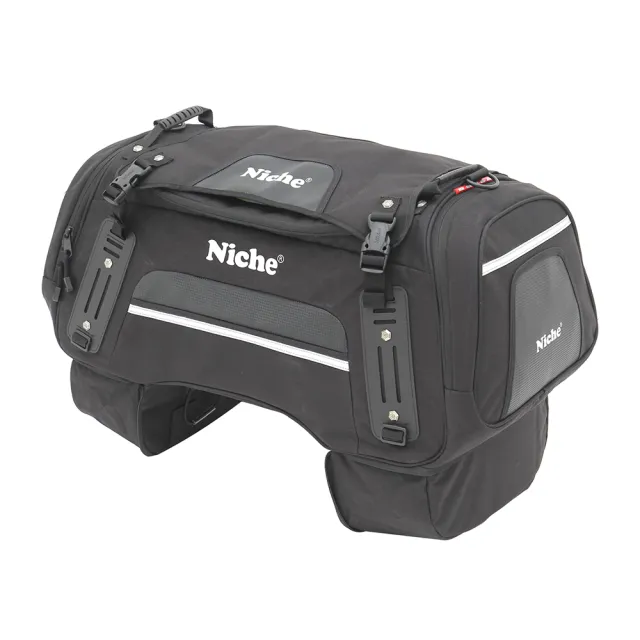 【Niche 樂奇】重機大型後座包 可變形後尾袋 NMO-2211(後架包 尾包 超大容量 擴充 防水旅遊 露營)