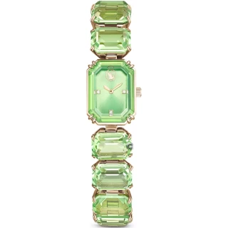 【SWAROVSKI 施華洛世奇】Millenia 風格無限八角切割水晶腕錶(5630834)