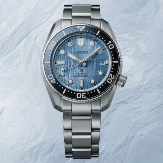 【SEIKO 精工】PROSPEX 1968極地冰川經典復刻機械潛水錶-藍x銀/42mm 雙12限定(SPB299J1/6R35-01E0U)