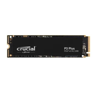 【Crucial 美光】P3 Plus PCIe M.2 1000GB 固態硬碟SSD