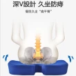 【Kyhome】3D網眼蜂巢凝膠坐墊 減壓坐墊 U型椅墊 美臀護腰 家用/辦公 交換禮物