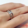 【DOLLY】14K金 求婚戒0.30克拉完美車工鑽石戒指(073)