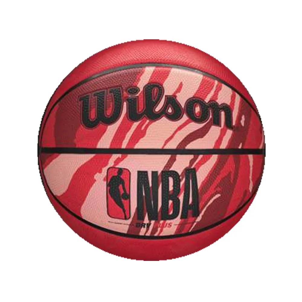 【WILSON】NBA DRV系列 PLUS 火紋紅 橡膠 籃球(7號球)