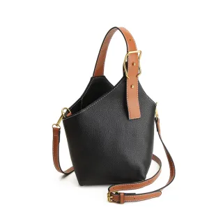 【法國盒子】交換禮物 可愛小廢手提側肩包(黑色)