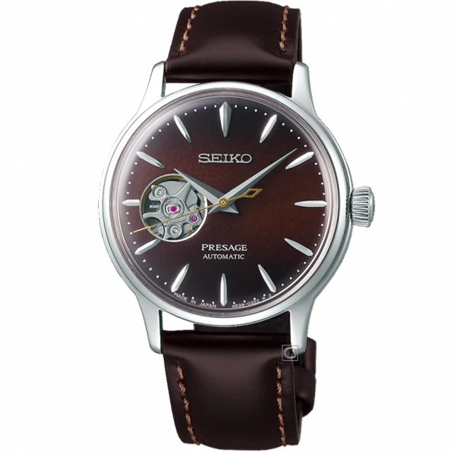 SEIKO 精工 Presage Cocktail調酒師機械錶 指針錶 手錶 禮物(4R38-01Y0R/SSA783J1)