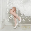【EPRIS 艾佩絲】現貨 女鞋 心之邱比特 蝴蝶結水鑽白色高跟鞋推薦品牌 20.5-26-浪漫白(高跟鞋)