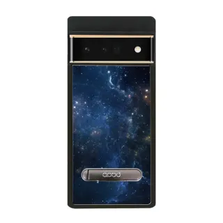 【apbs】Google Pixel 9/8/7/6系列 減震立架手機殼(星空)
