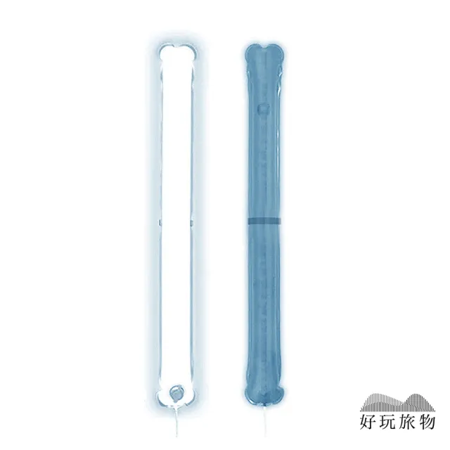 【好玩旅物】2入-大款85cm_戶外超輕量充氣式磁吸LED露營燈(登山野營防水照明燈 帳篷吊掛燈 USB充電)