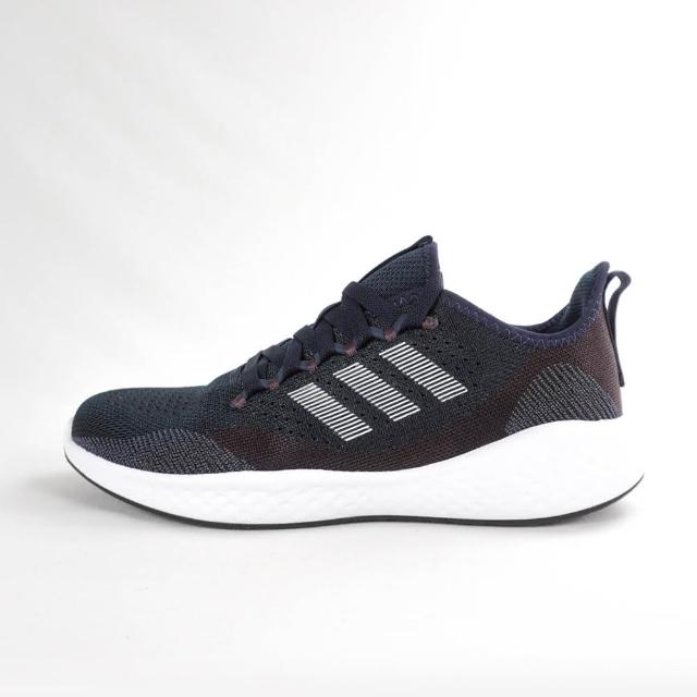 【adidas 愛迪達】Fluidflow 2.0    男 慢跑鞋 運動 休閒 輕量 支撐 緩衝 彈力 愛迪達 深藍(GW4012)