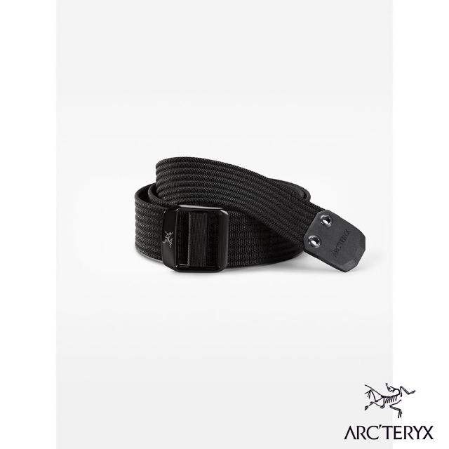 Arcteryx 始祖鳥官方直營 LOGO 尼龍 腰帶 黑