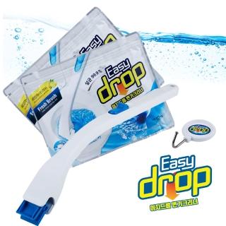 即期品【韓國EASYDROP】不沾手拋棄式馬桶刷組(24入刷頭)