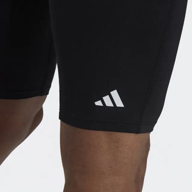 【adidas 愛迪達】短褲 男款 運動褲 緊身褲 黑 HJ9921(L4926)