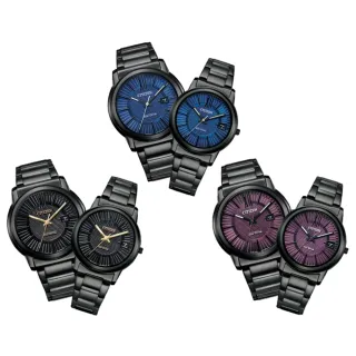 【CITIZEN 星辰】對錶 PAIR系列 光動能 簡約時尚對錶 新年禮物 推薦 送禮(三對可選)