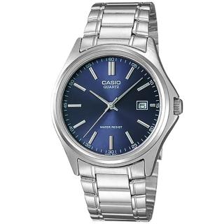 【CASIO 卡西歐】卡西歐經典鋼帶男錶-藍(MTP-1183A-2A)
