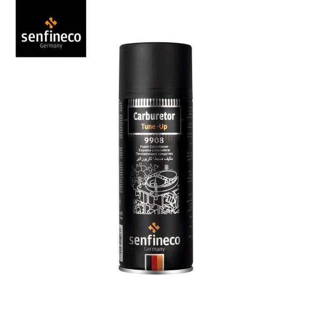 【SENFINECO】9908 泡沫燃燒室節氣門積碳清潔劑 450ml(引擎保養)