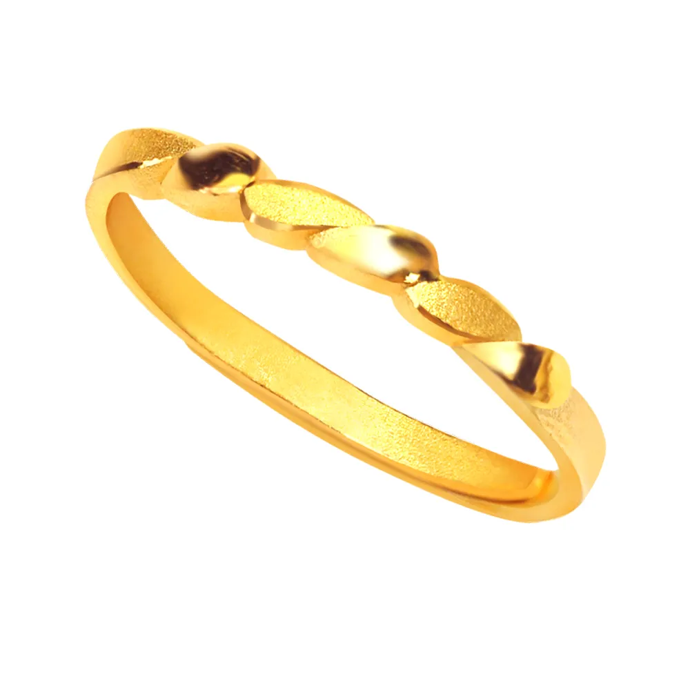 【元大珠寶】黃金戒指9999纏綿(0.39錢正負3厘)