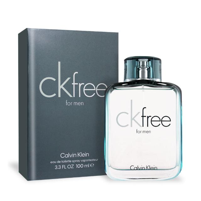 【Calvin Klein 凱文克萊】ck free男性淡香水(100ml-國際航空版)