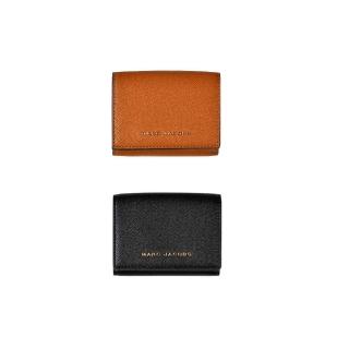 【MARC JACOBS 馬克賈伯】三折短夾 證件 紙鈔 零錢款(MARC JACOBS 馬克賈伯 三折