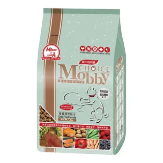 【Mobby 莫比】鹿肉&鮭魚 愛貓無穀配方1.5kg(貓糧、貓飼料)