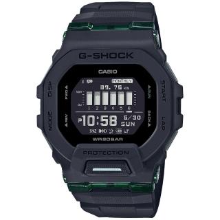 【CASIO 卡西歐】G-SHOCK 手機藍牙連線計步多功能運動錶 禮物 開學(GBD-200UU-1/速)