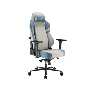 【i-Rocks】T28 灰藍 抗磨 布面 電腦椅 辦公椅 椅子