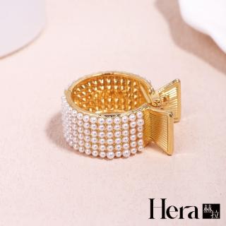 【HERA 赫拉】滿版珍珠高馬尾抓夾 L1110072711(髮飾 抓夾)