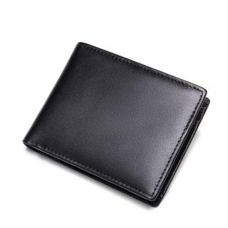 【米蘭精品】現貨+預購 真牛皮短夾真皮錢包手拿包男包包(多卡位簡約牛皮男包包2色74cb32)