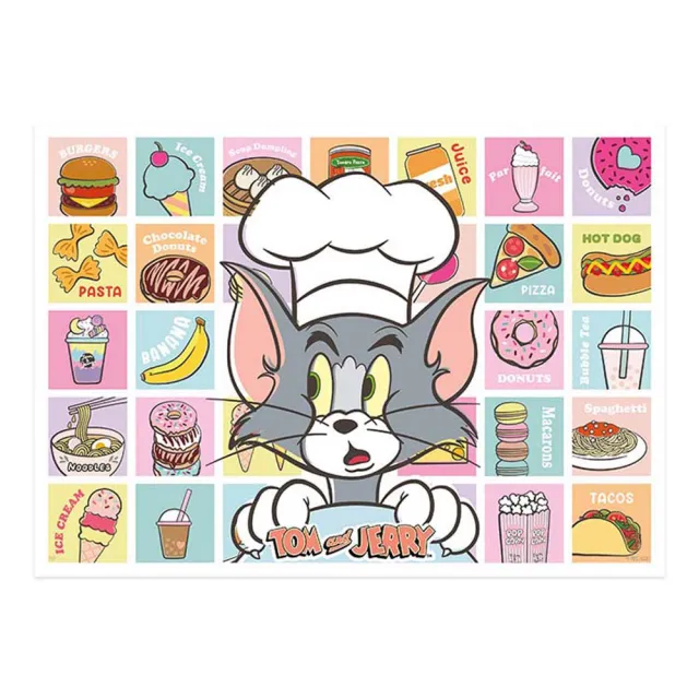 【TOi 圖益】拼圖1000片 Tom and Jerry系列(拼圖1000片 卡通插畫  DIY益智休閒美學新年禮物)