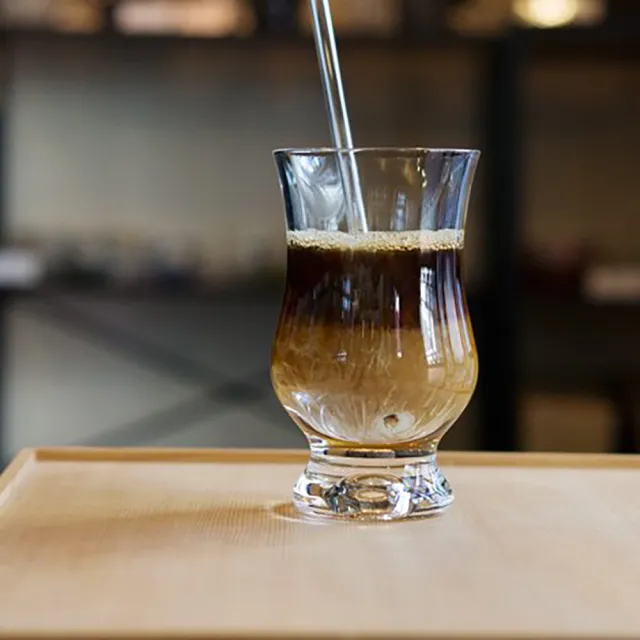【廣田硝子】昭和BYRON珈琲玻璃杯_透明_250ml