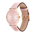 【COACH】官方授權經銷商 乳癌防治限定款 晶鑽時尚手錶-36mm 母親節 禮物(14503976)