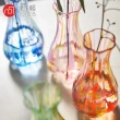 【ADERIA】日本製津輕系列花彩玻璃花瓶(海洋藍)
